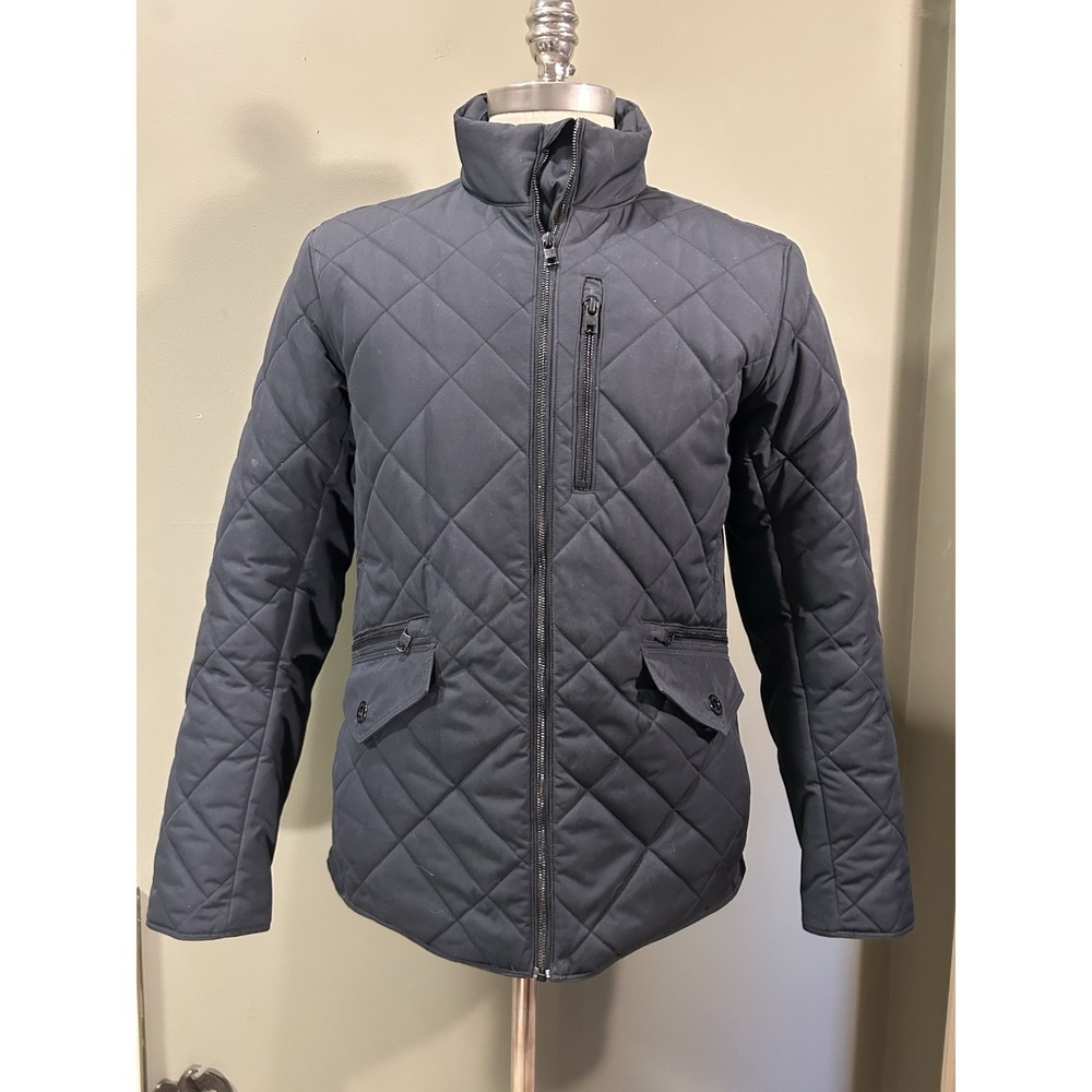 Aether Highline Jacket Mens Sz Med Quiet Technical Urban Utility Black Quilted
